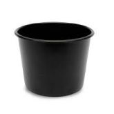 Balde para pipoca de 1,5 Lts na cor Preto