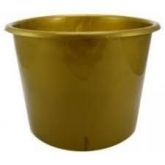 Balde para pipoca de 1,5 Lts na cor Dourado